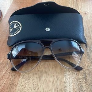 Ray ban 4125 plastic aviators